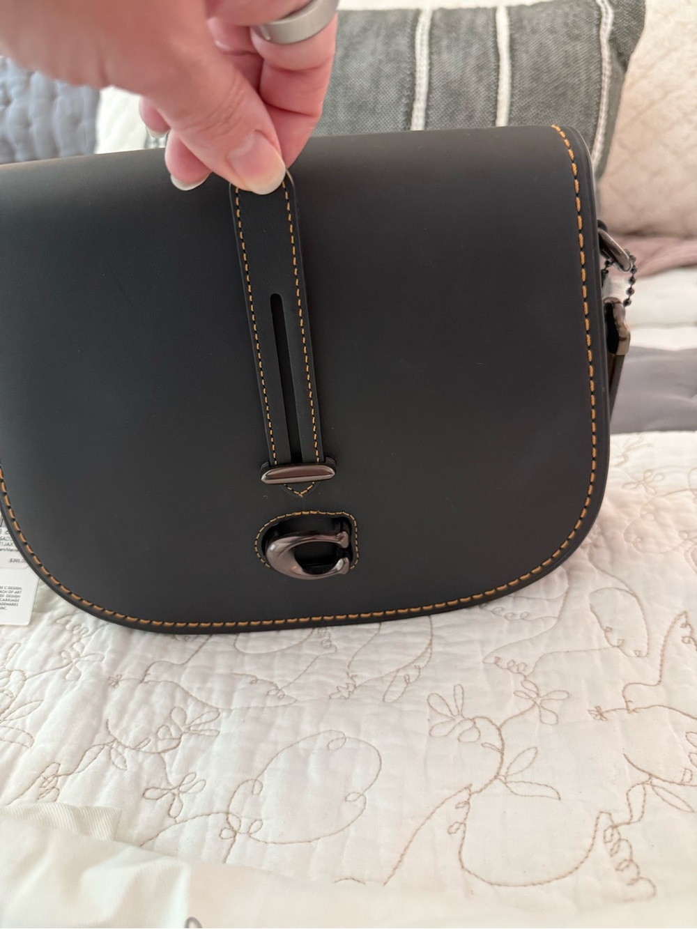 NWT Coach Saddle 23 1941 Black - Picture 6 of 11